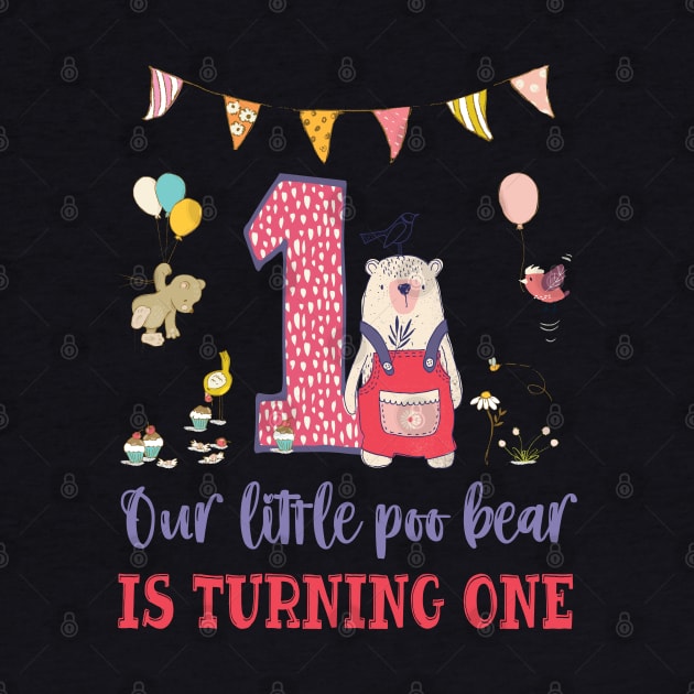 Cute bear first birthday by LollysLane